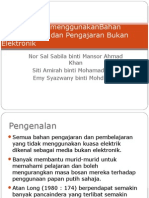 Bahan Pembelajaran dan Pengajaran Bukan Elektronik