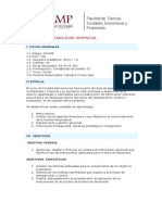 Contabilidad Gerencial - Syllabus - 2010-1