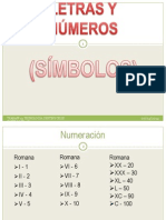 Trabajo 13. Letras y Numeros