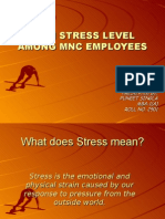 High Stress Level Among MNC Employees