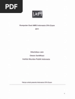 Soal Latihan Ujian Cpa