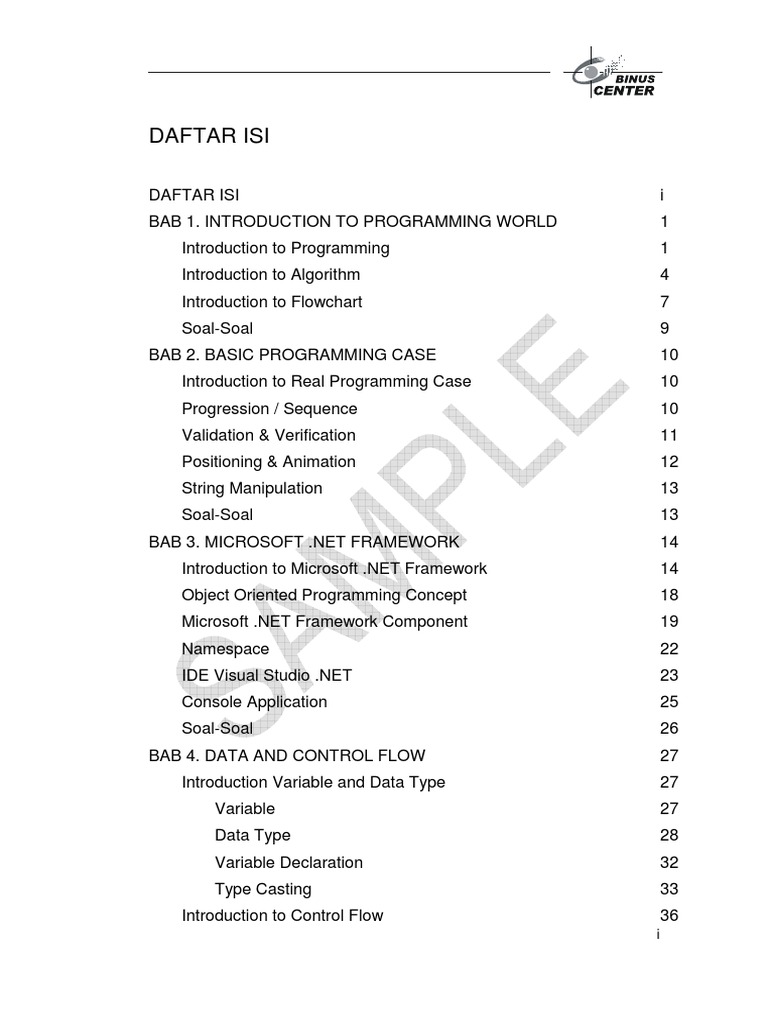 Panduan Dasar Pemrograman dan Algoritma | PDF