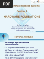 Programming Embedded Systems Seminar 2: Hardware Foundations