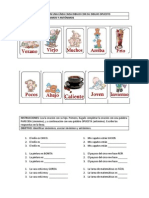 Tarea para La Casa Sinónimos y Antónimos