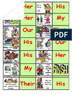 Possessive Pronouns Dominoes