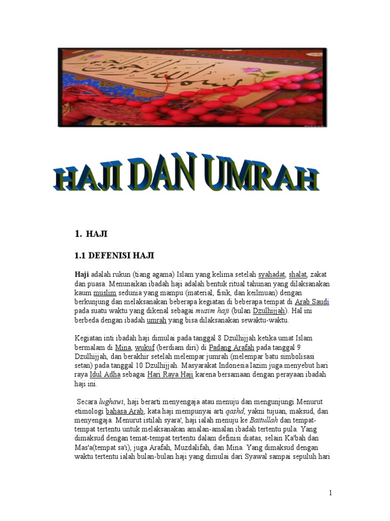 Makalah Haji