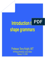 Introductions to Shape Grammar