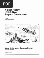 A Brief History of US Navy Torpedo Development