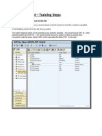 BI - Training Steps: Creating Data Source Structure For The File