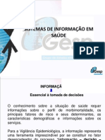 Sistemas de Informação em Saúde