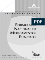 Formulario Fármacos Esenciales PDF