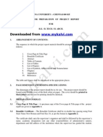 Anna University Project Sample Format Mykalvi