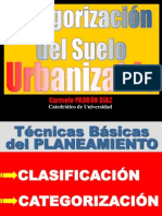 Categorizacion Suelo Urbanizable