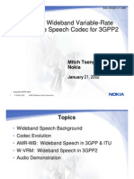  Wideband Codec 