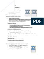 Tipos de Rodamientos