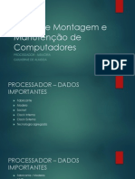 Montagem & Manutenção - Processador - Memória