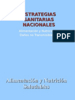 Estrategias Sanitarias Nacionales