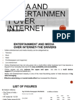 media & entertainment over internet