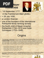 Rothschild Family Tree Overview | PDF | Rothschild Family | German Families