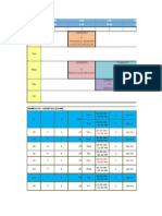 Y2S3 Timetable