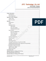 STC11F0X Datasheet