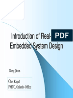 Real Time Embedded Systems