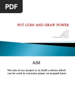 Put Coin and Draw Power