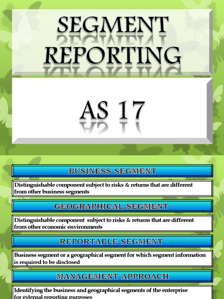 Segmental reporting essay 08 picture