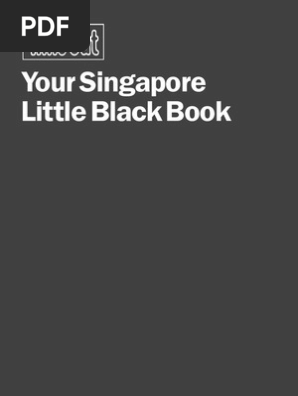 Little Black Book Singapore  PDF  Singapore  World Politics