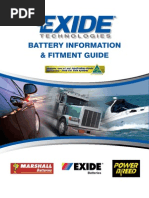 Exide Fitment Guide2010