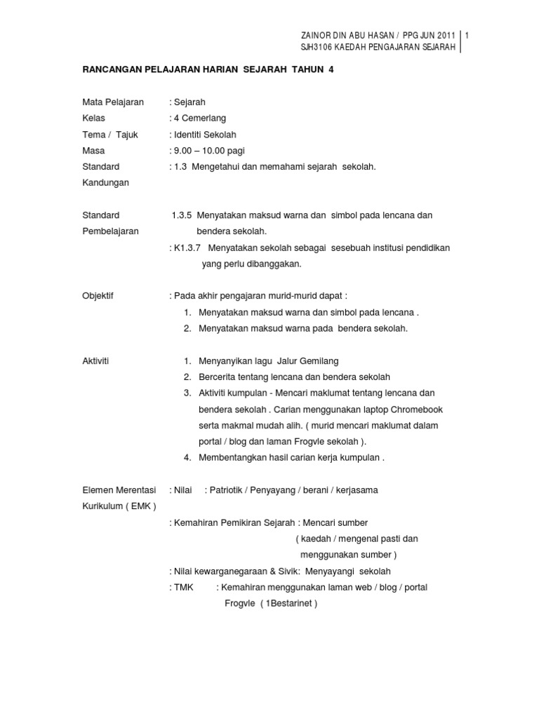 Rph Sejarah Lencana Bendera Pdf