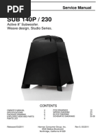 Download JBL SUB140P-230 by GhitaPop SN217002331 doc pdf