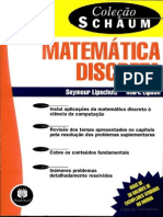 Matematica Discreta (Colecao Schaum 2ed) - Seymour Lipschutz e Marc Lipson