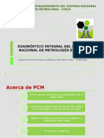 Diagnóstico integral del sistema nacional de metrología en chile