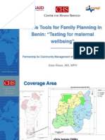 Mobile Tools for Family Planning in Benin