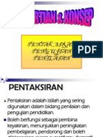 1 pengertian  konsep pentaksiran