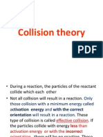 Collision Theory and Factors Affecting Reaction Rates