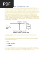 Powerfactor Correction