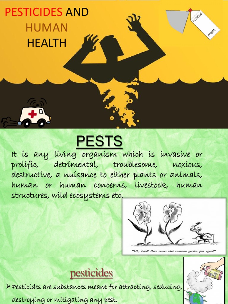 Pesticides and Human Health | Pesticide | Insecticide