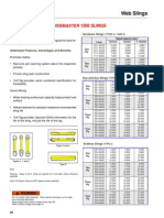 Webmaster 1200 Polyester Slings Guide