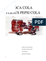 Coca Cola Vs Pepsi