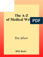 The a-Z of Medical Writing