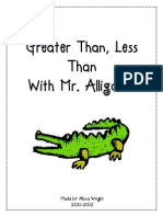 Greaterthan Less Than With MR Alligator