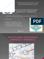 Proyecciones Ortogonales Dimetricas y Trimetricas