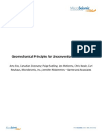 2013 Geomechanical Principles for Unconventional Resources