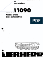 110 Ton LTM 1090 Liebherr 5 Axles