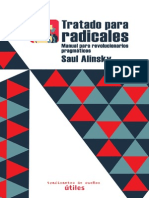 Alinsky Saul - Tratado para radicales. Manual para revolucionarios pragmáticos
