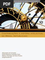 AVELAR - Contribuições a História intelectual no Brasil republicano