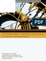 AVELAR - Contribuições a História intelectual no Brasil republicano