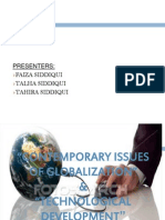 Contemporary Issues of Globalization